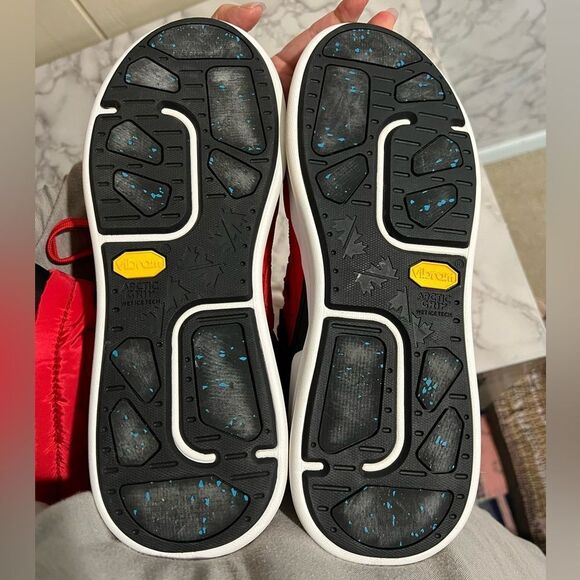 Pajar Exo Light NYO Puff Red & Black High Snow Boot Waterproof Size 10 - Picture 8 of 9